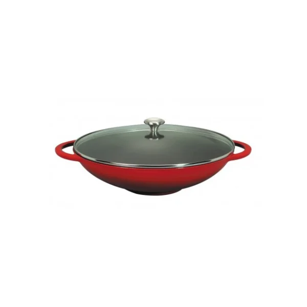 Wok En Fonte 37 Cm Rubis Chasseur grande marque pas cher 1