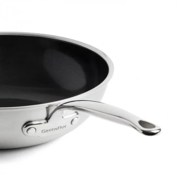 Wok Inox Ø 30 Cm PREMIERE GreenPan achetez 3